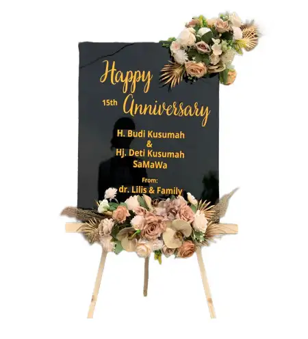 Papan Bunga Akrilik Utan Kayu Selatan