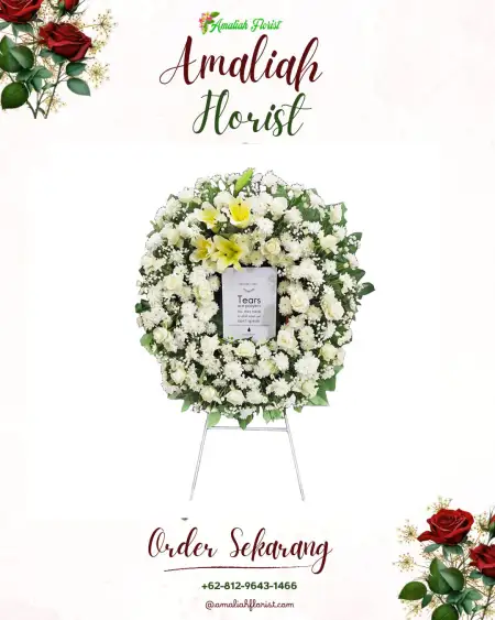 Krans Bunga Duka Utan Kayu Selatan